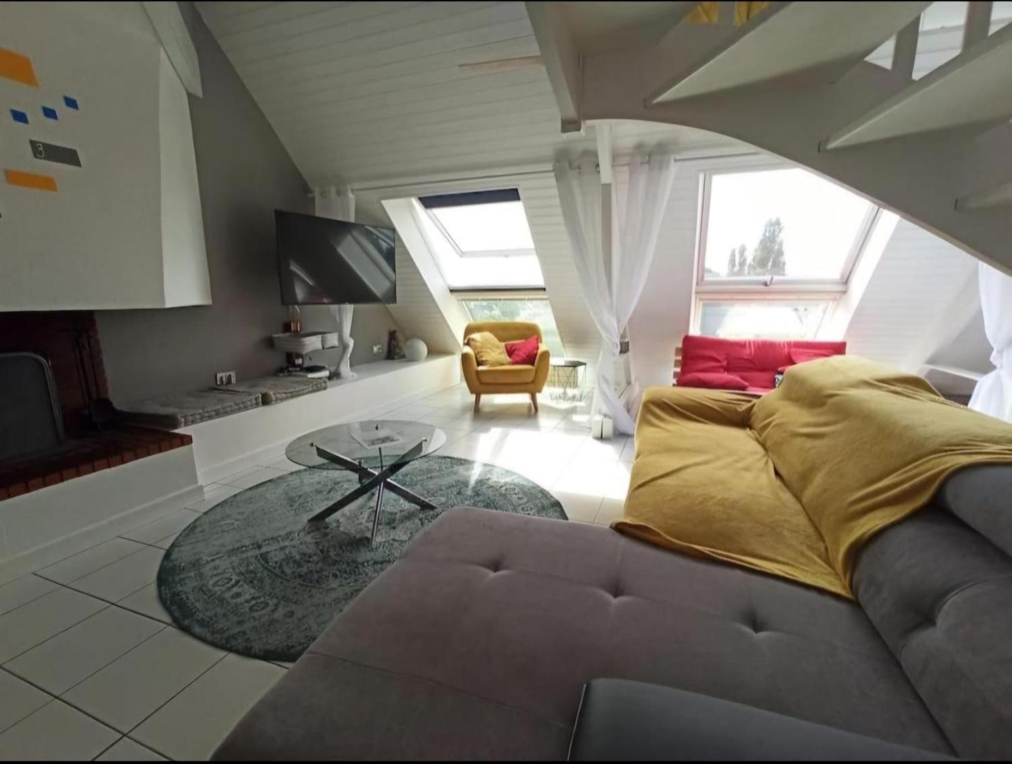 Superbe Loft 90m² Proche Parc Expo Apartment *